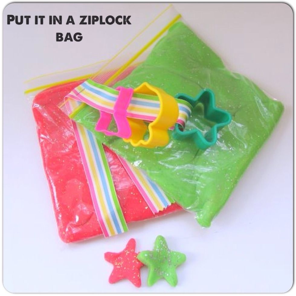 Put it in a ziplock bag