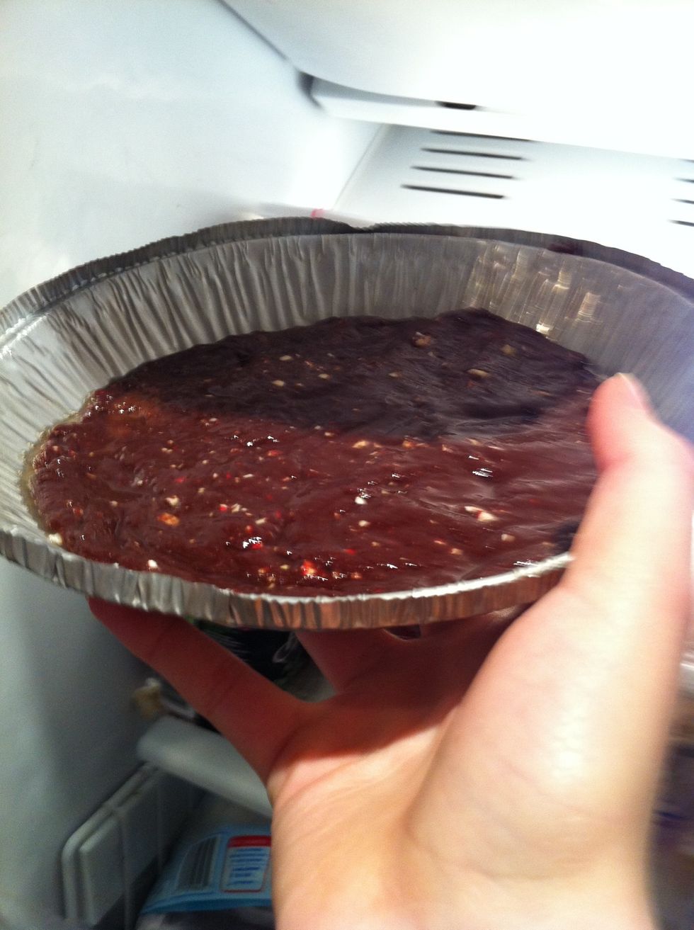 Put it in the freezer
