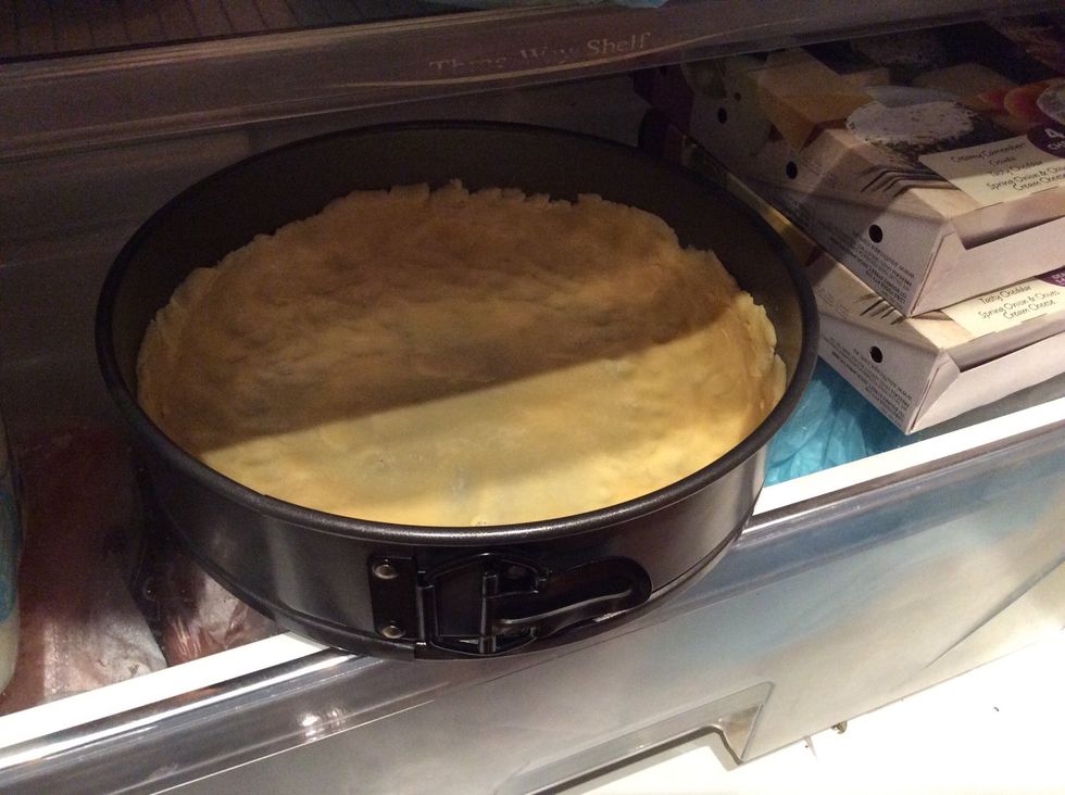 Put it in the fridge for 10 minutes