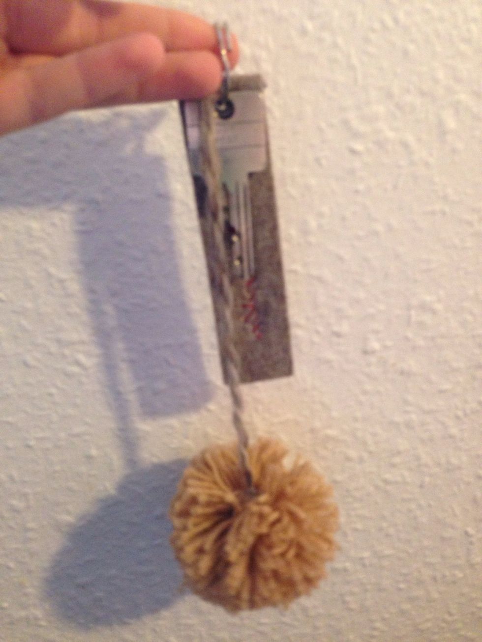 Put it in the key ring