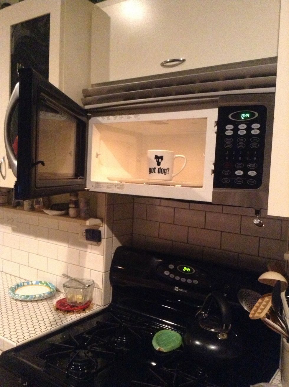 Put it in the microvave