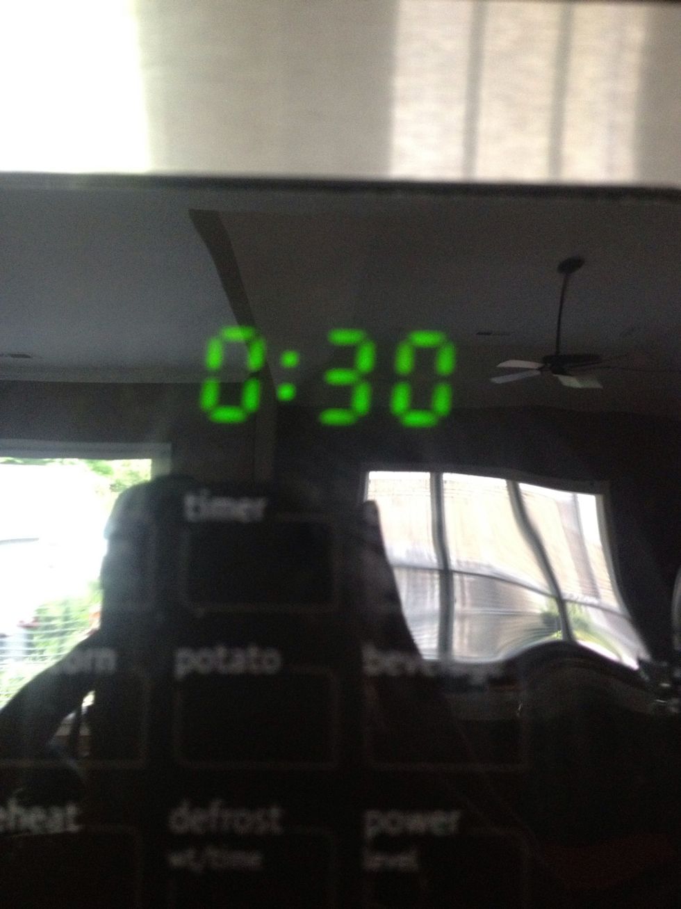 Put it in the microwave for 30 seconds!!