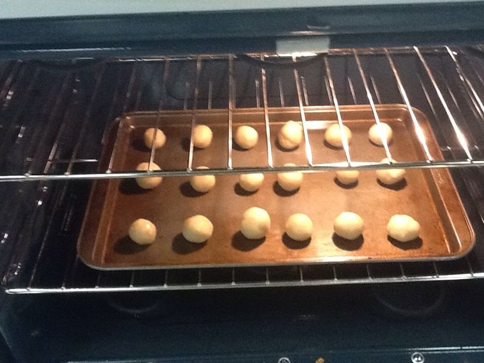 Put it in the oven and preheat the oven to 375 degrees