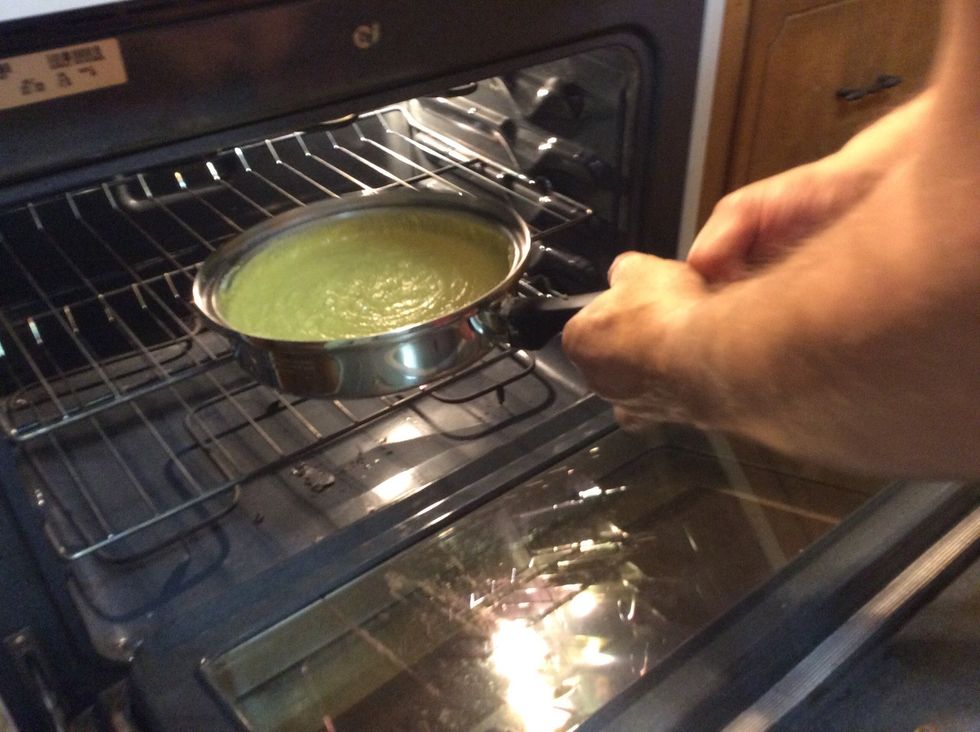 Put it in the oven and wait for 25 minutes