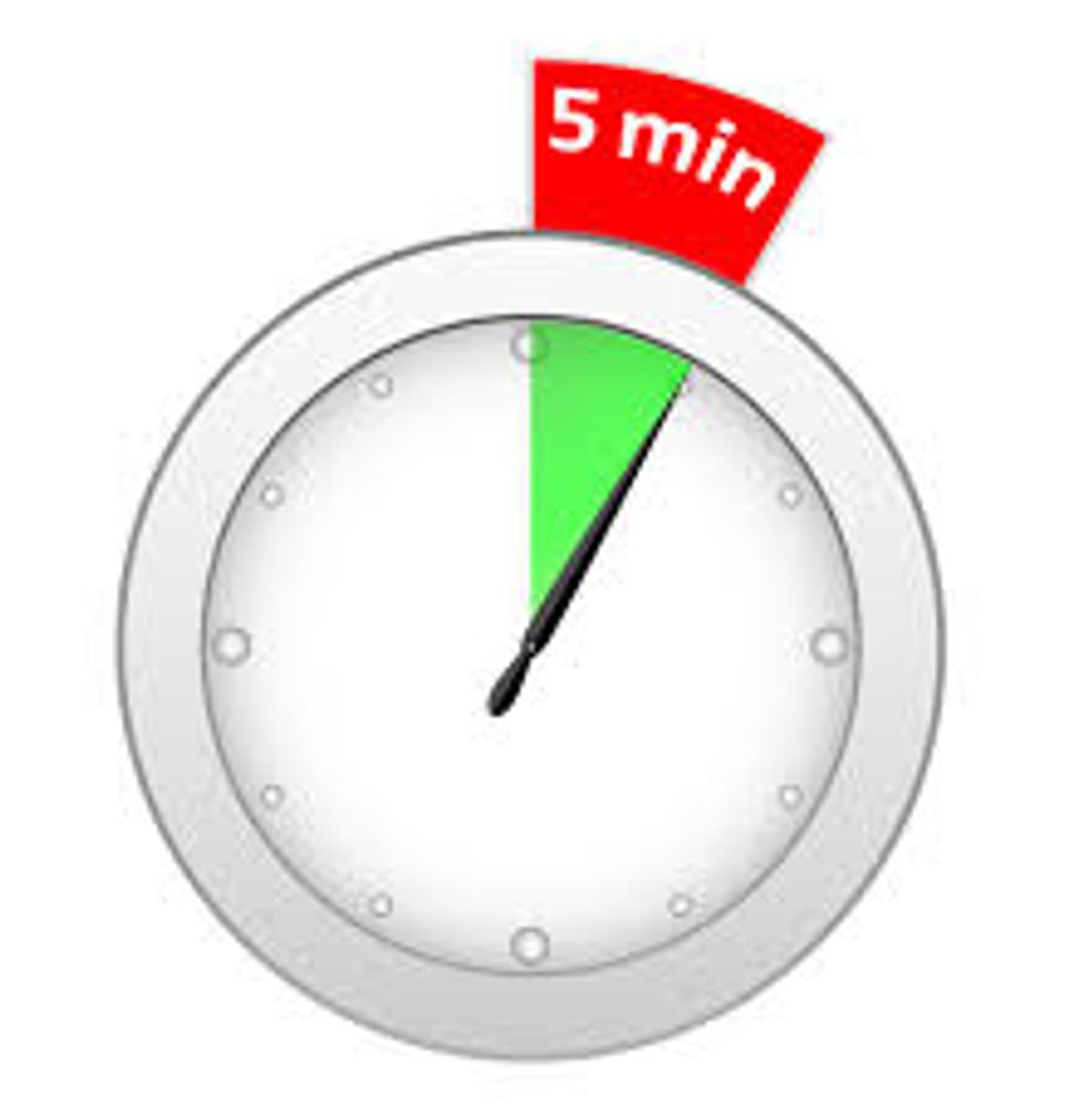 put it in the oven for 5 minutes and if it is not cooked then put it in for another minute