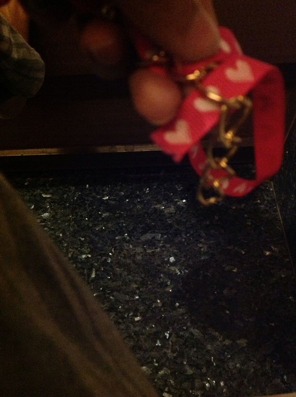 Put it in through one link.