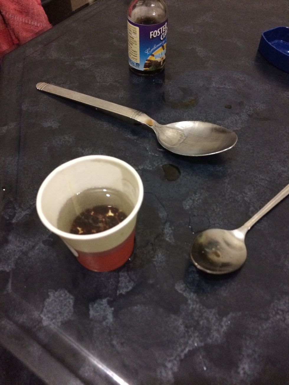 Put it in whatever you will store it in