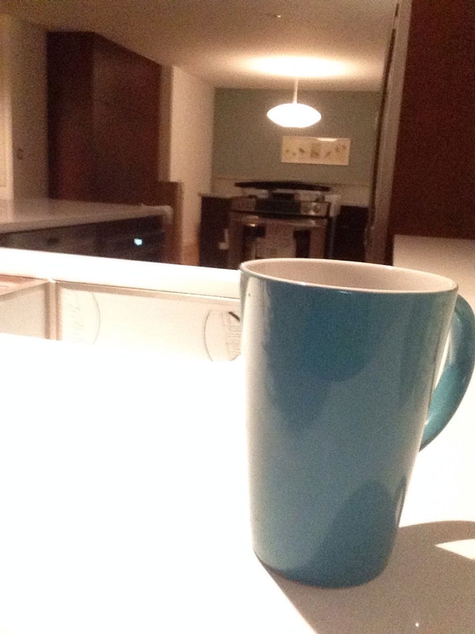 Put it in your ceramic cup