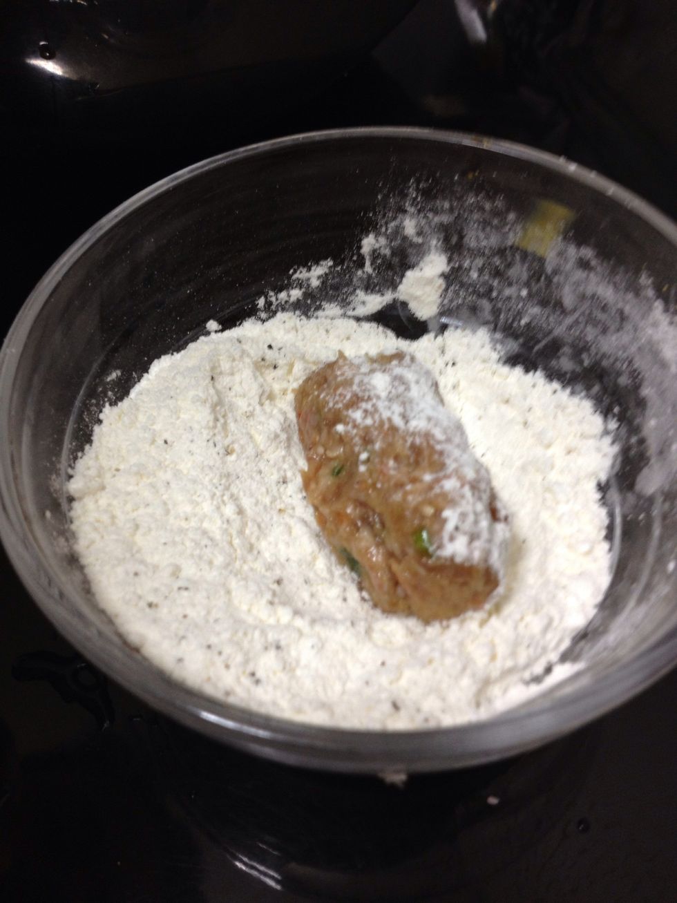 put it in your flour bowl.