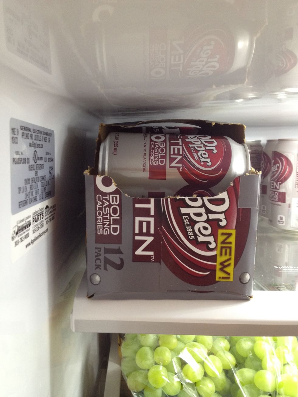 Put it in your fridge and enjoy!