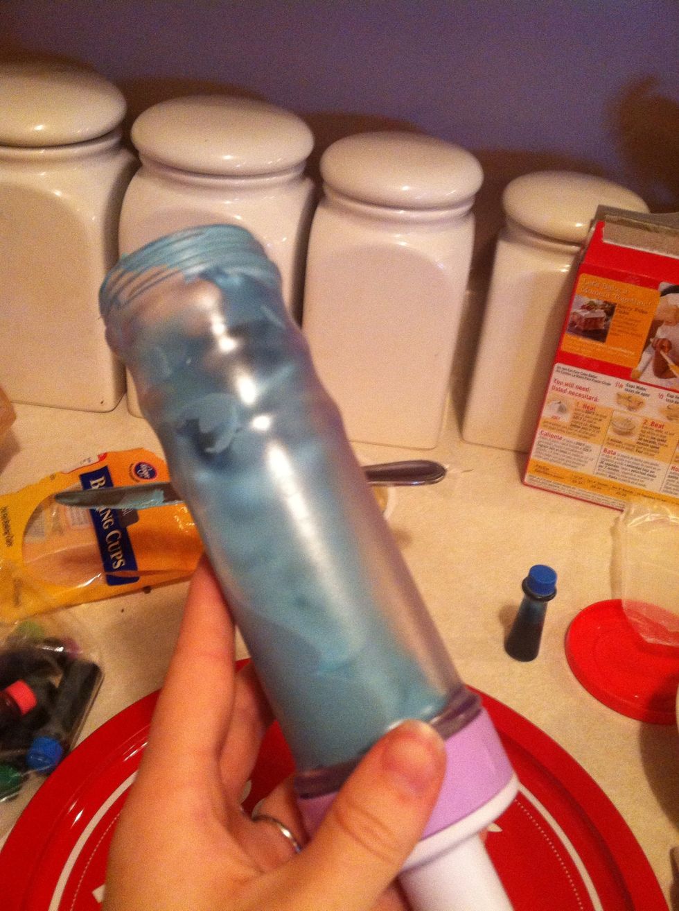 Put it in your frosting gun!