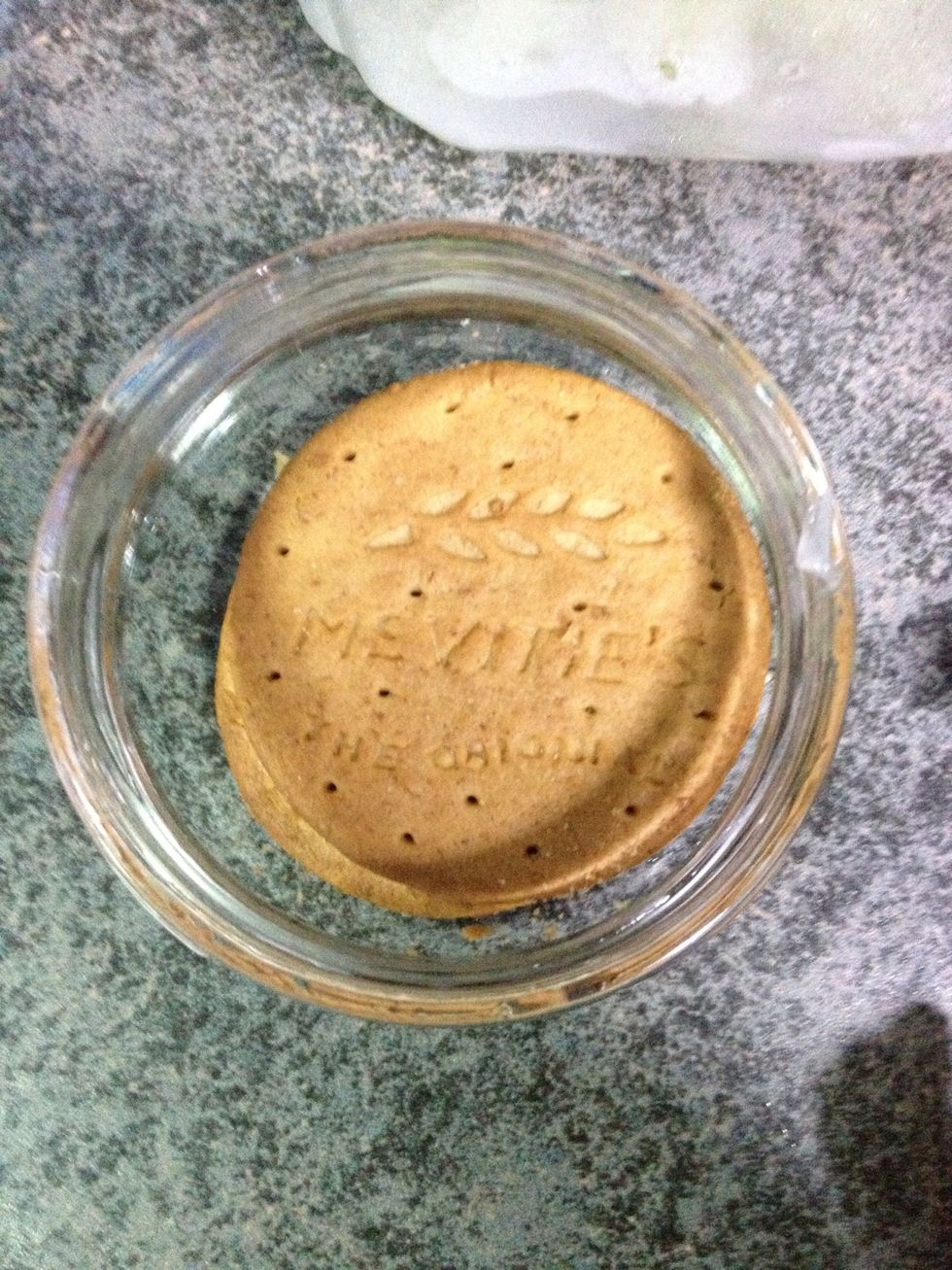 Put it inside the jug.