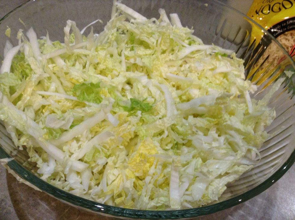 Put it into a big bowl