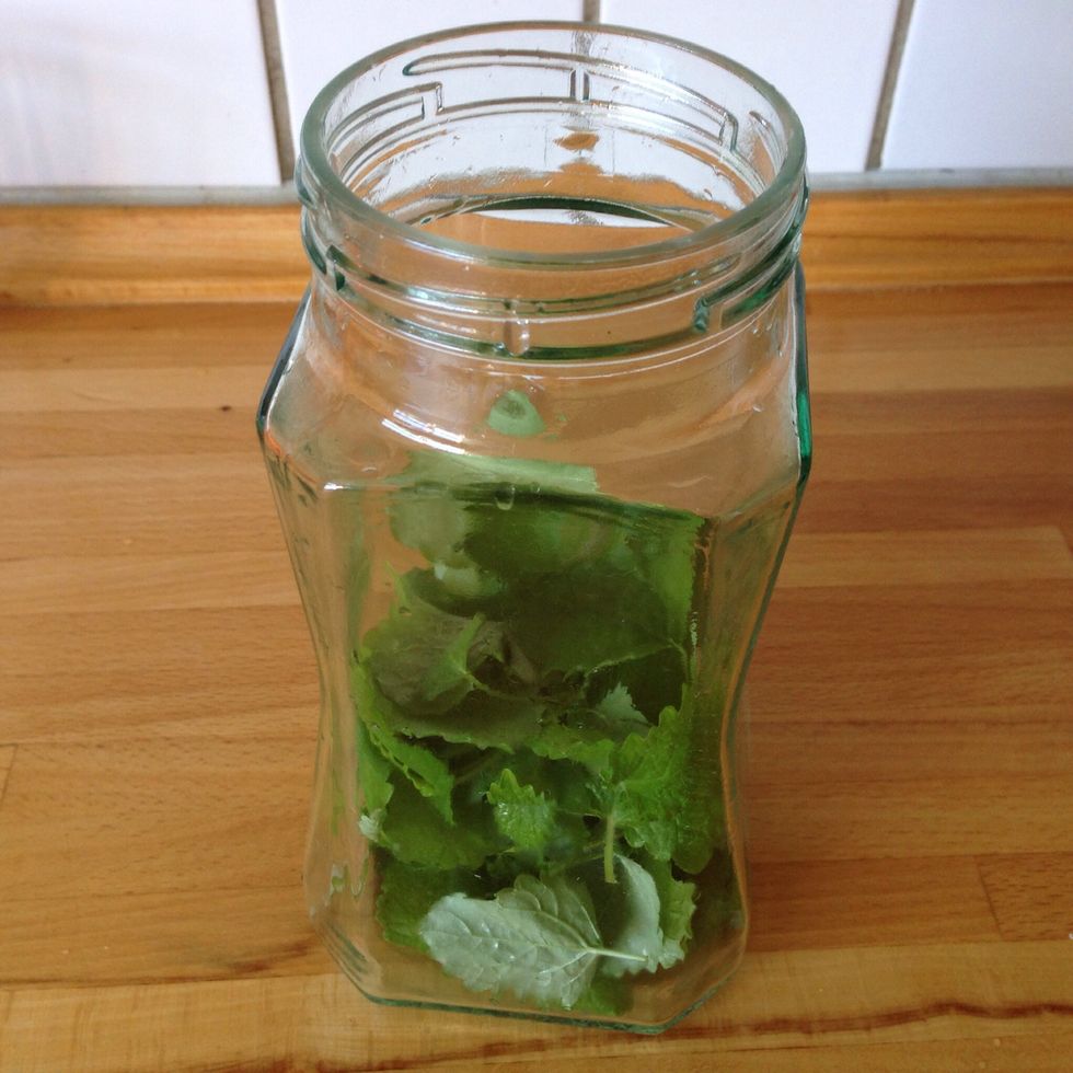Put it into a jar