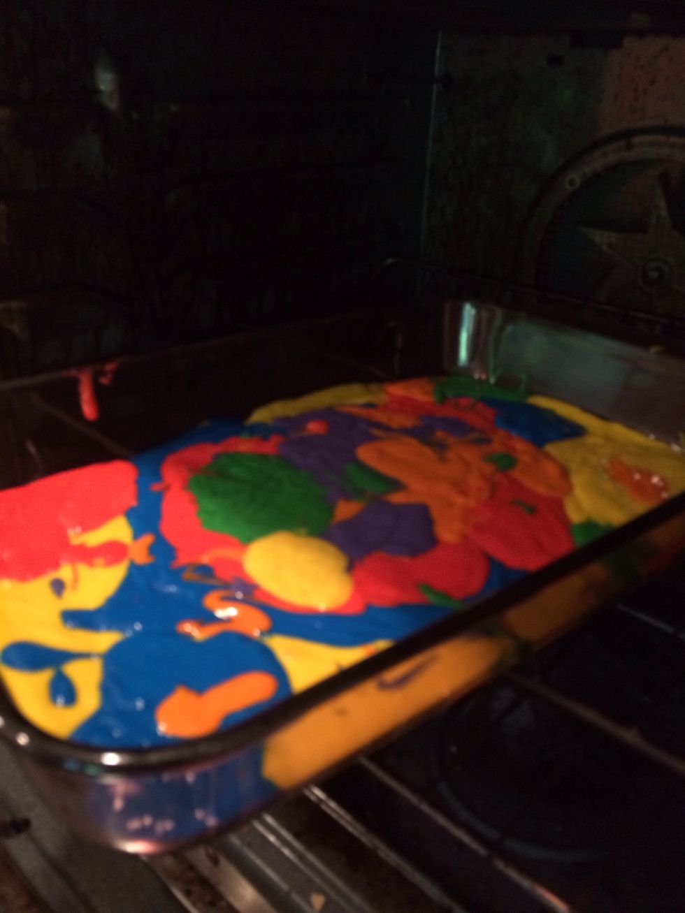 Put it into the oven for about 15-25 minutes.