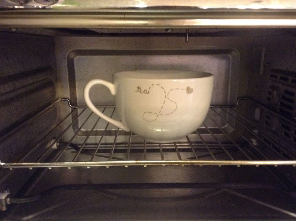 Put it into the oven for about 25-30 min.