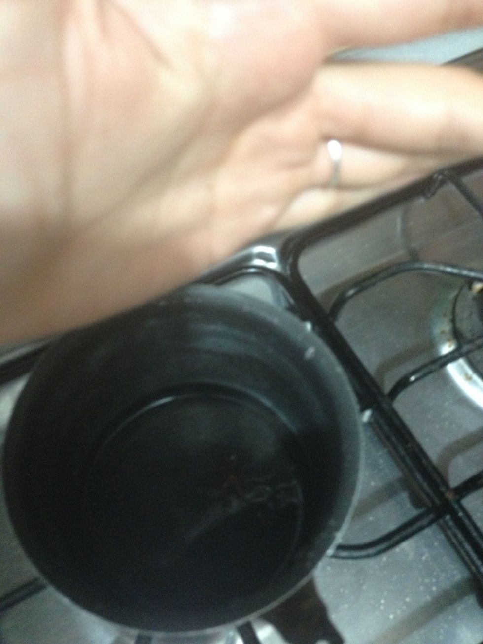 Put it into the water.