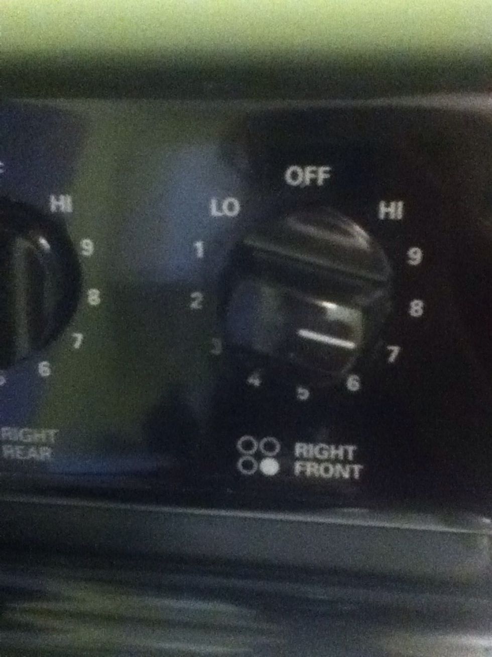 Put it on the 7 (medium to high heat)