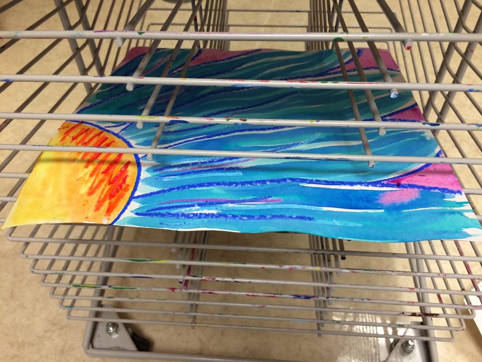 Put it on the drying rack!