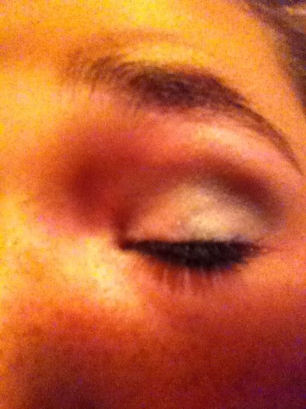 Put it on the first half of of your lid