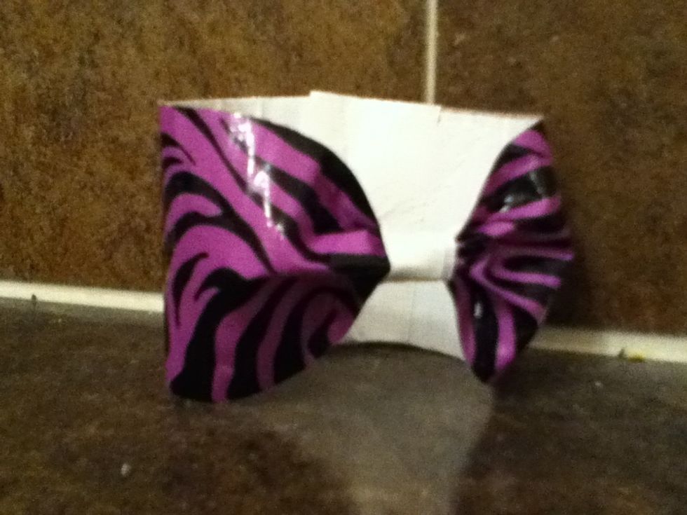 Put it on the folded part