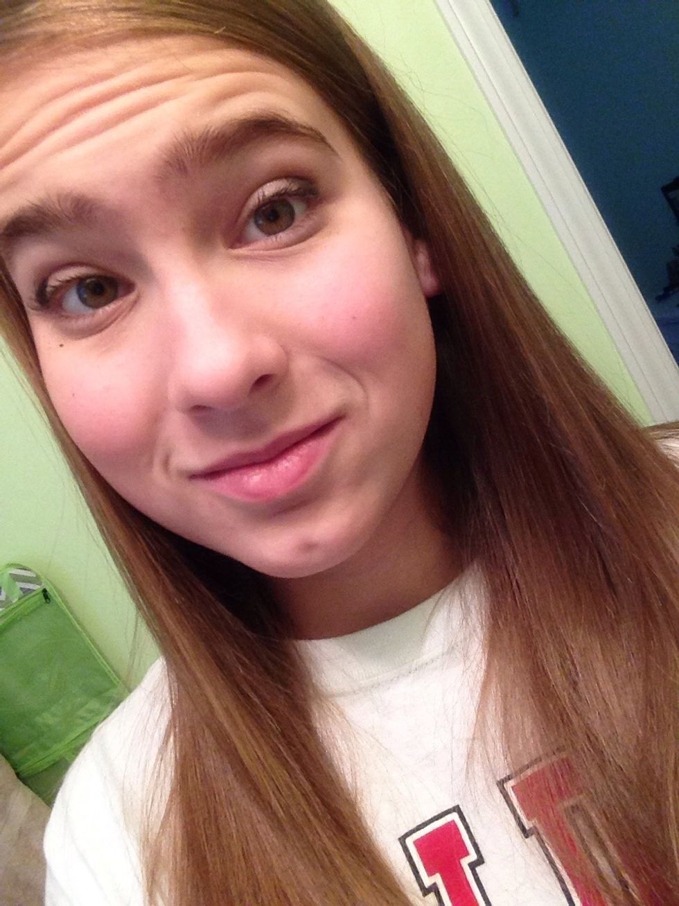 Put it on the outer corners of your eyes