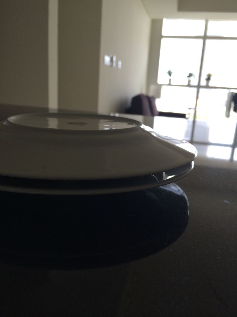 Put it on top of the grapes