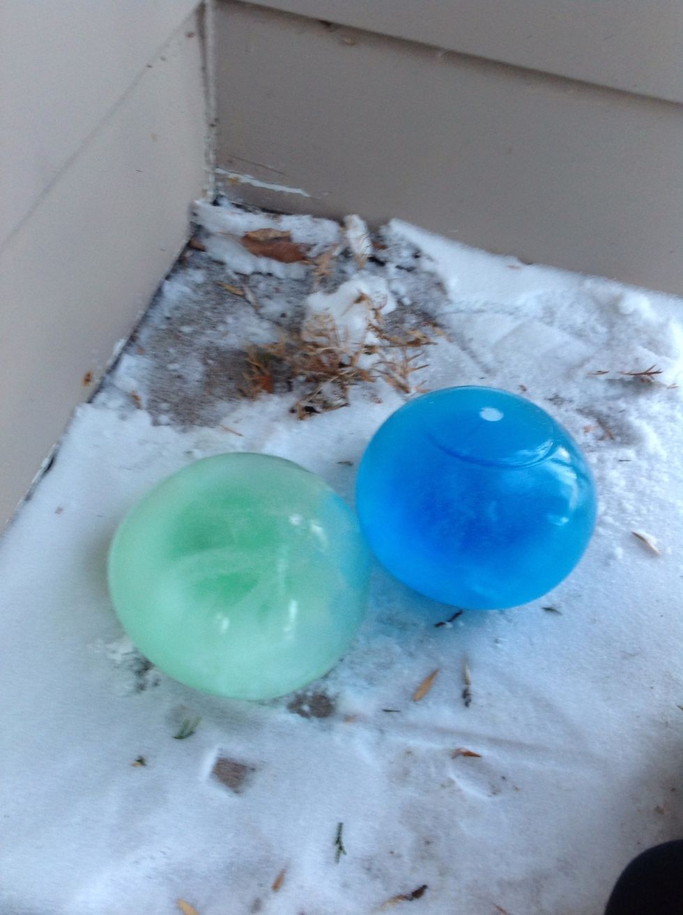 Put it outside and enjoy the colors