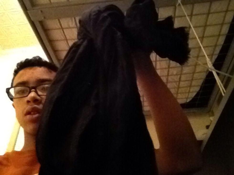 Put it through the wrap around