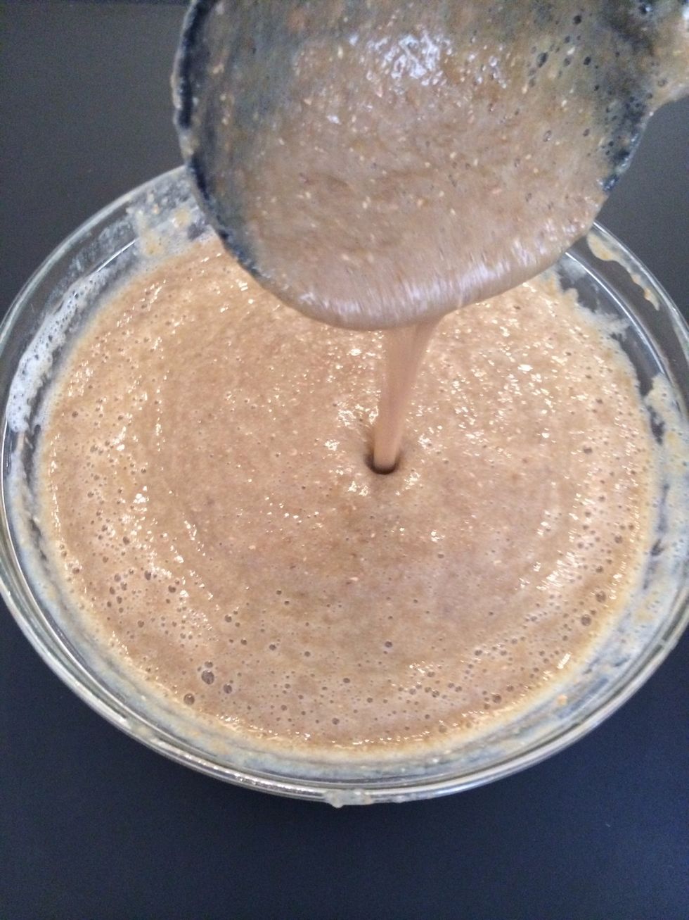 Put lentil pur\u00e9e back on low fire at this point add all the spices and salt. cook gently, stirring few times until it is creamy.