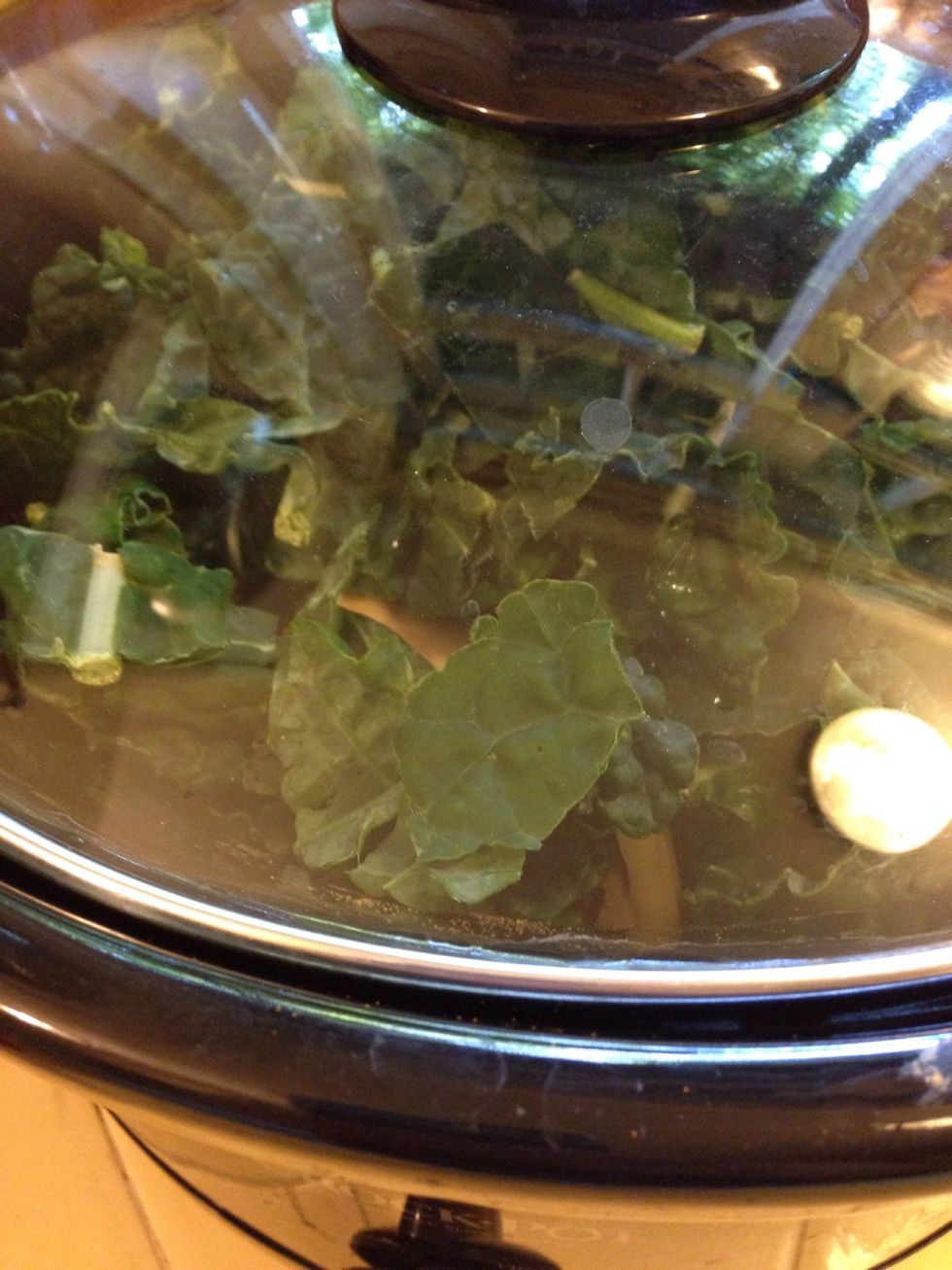 Put lid back on and allow to steam for another 10-15 mins.