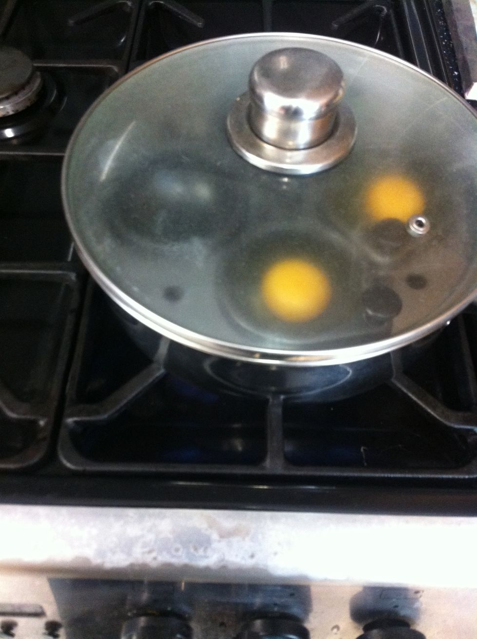 Put lid on sauce pan