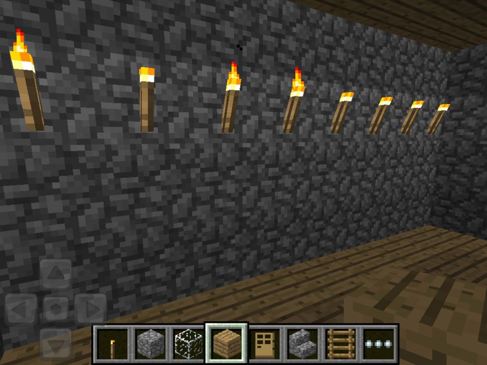 Put lights so you can see