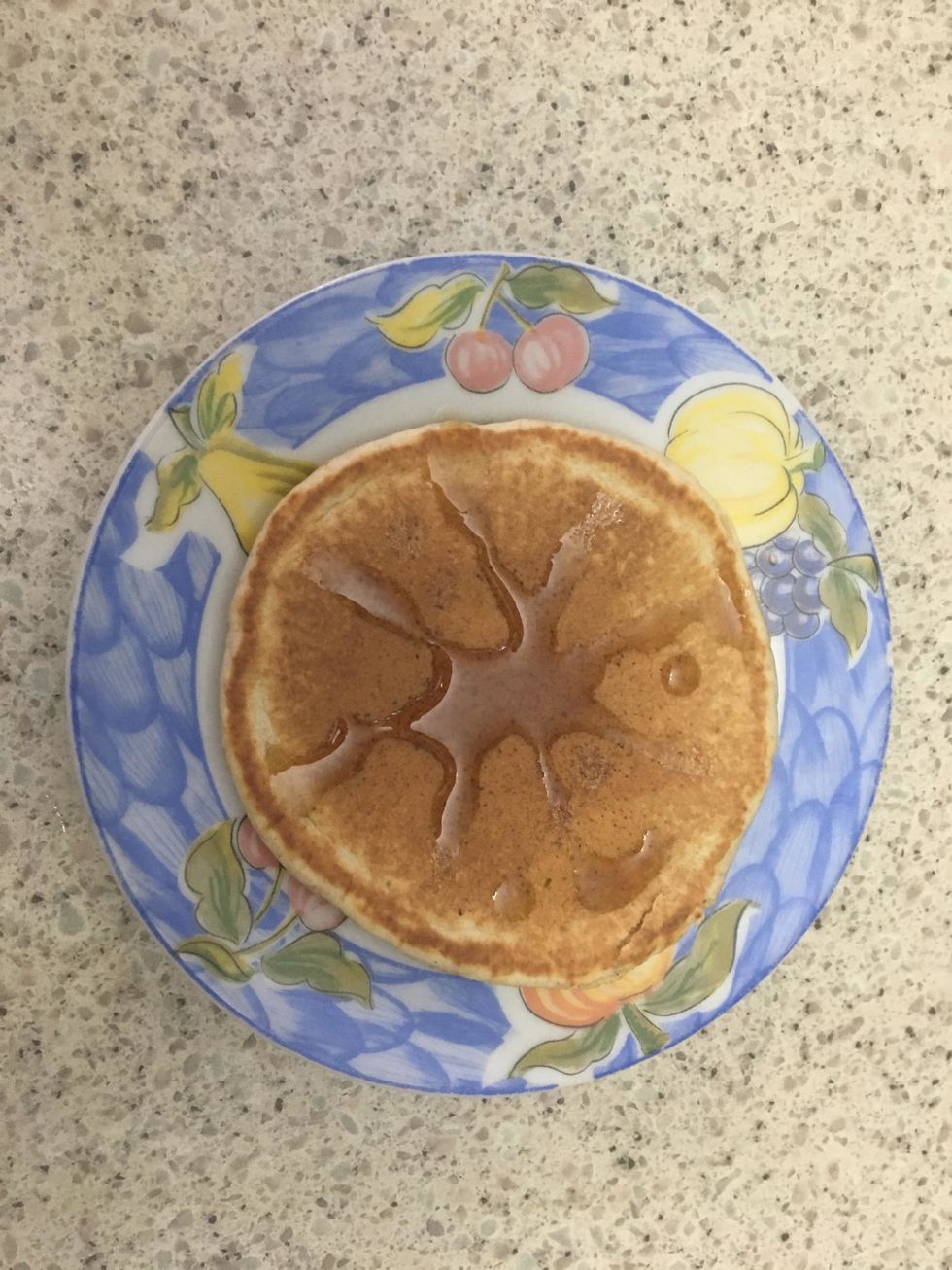 Put maple syrup if needed