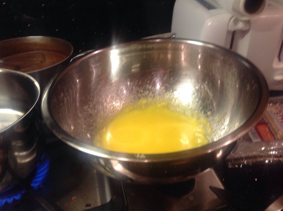 Put near stove and stir every chance you get, or sauce thickens.