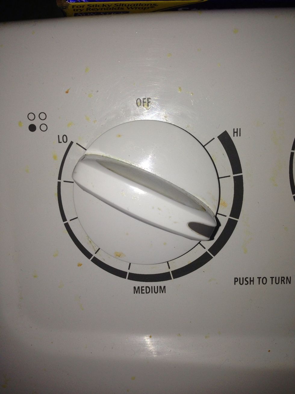 Put oil in a frying pan and put heat to medium -high.