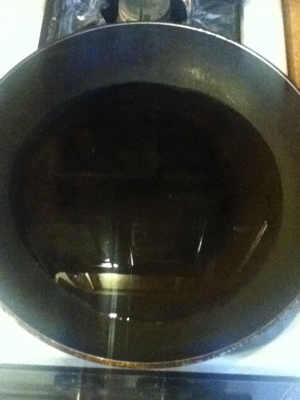 Put oil on frying pan let oil get really hot before you put on the bananas, don't put to much because you don't want them to be to soggy