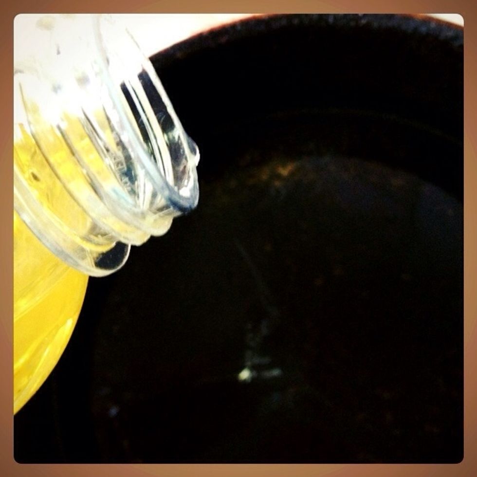 Put oil on the fire.