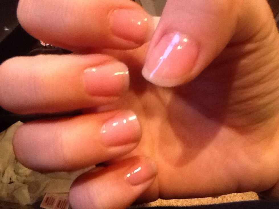 Put on a base coat.