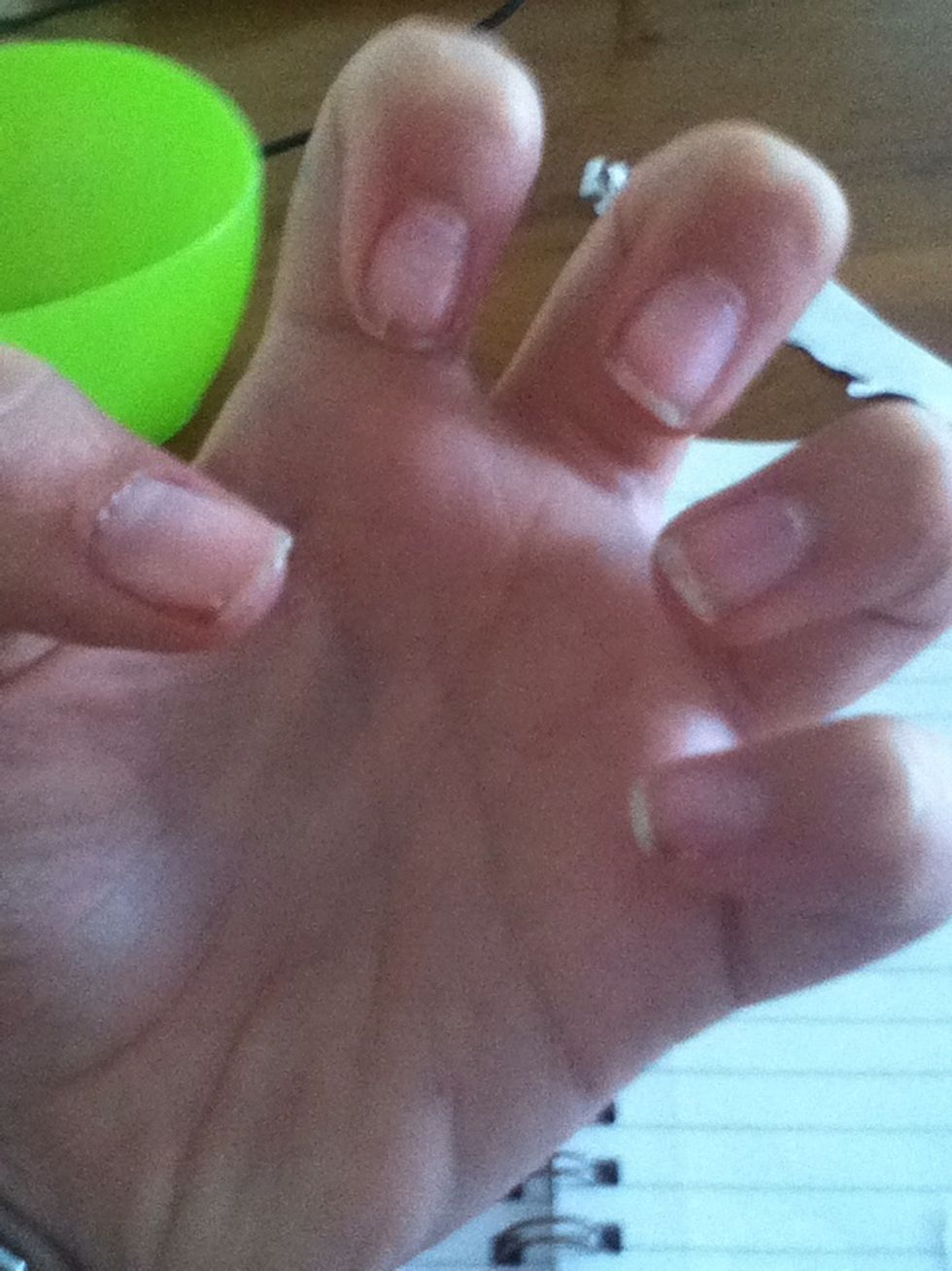 Put on a clear base coat