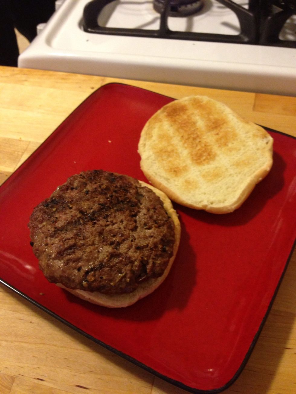 Put on a hamburger bun and enjoy!