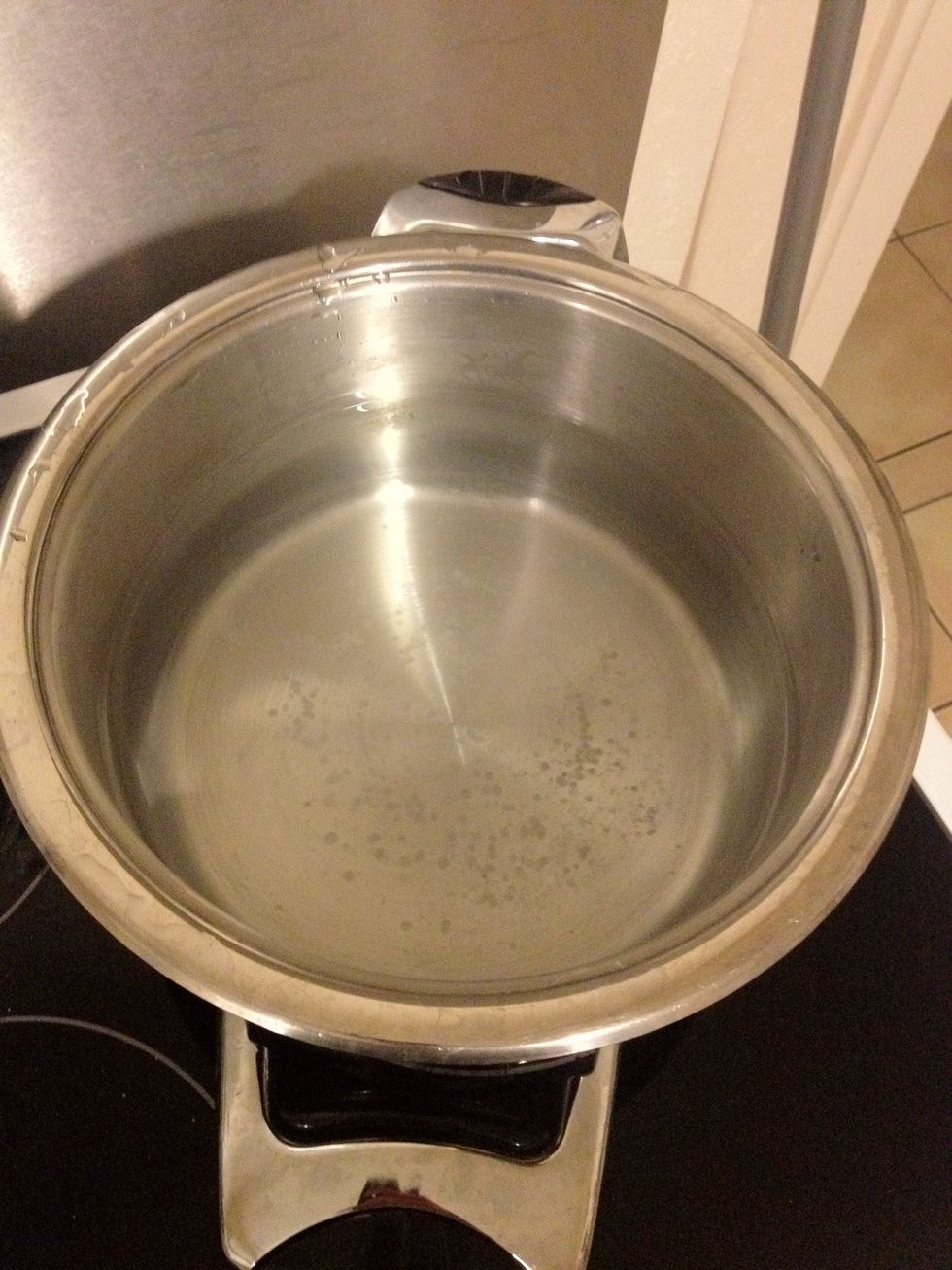 Put on a pot of water