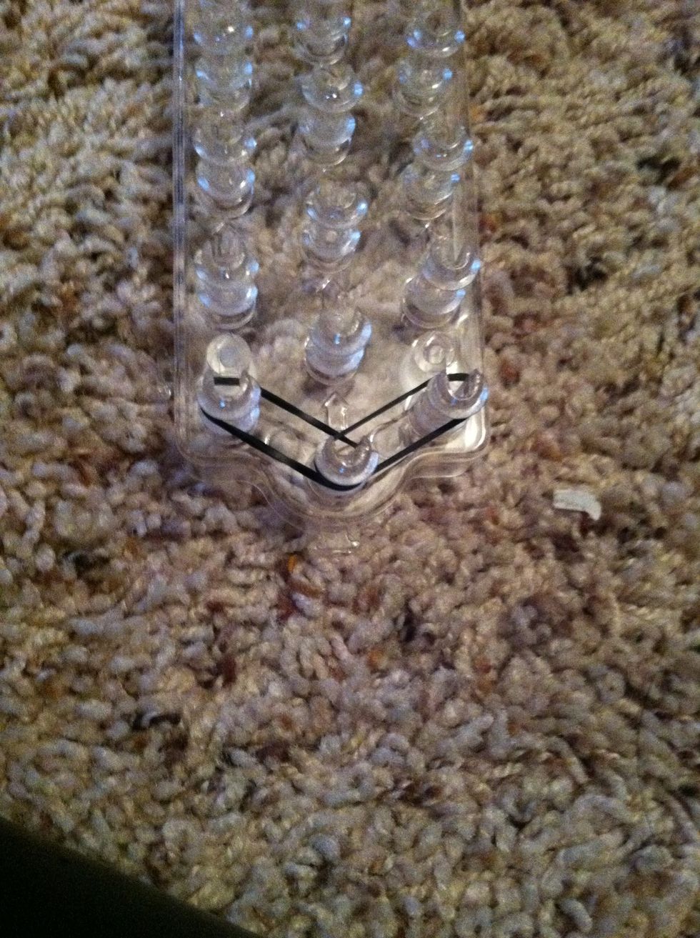 Put on another on the other side.