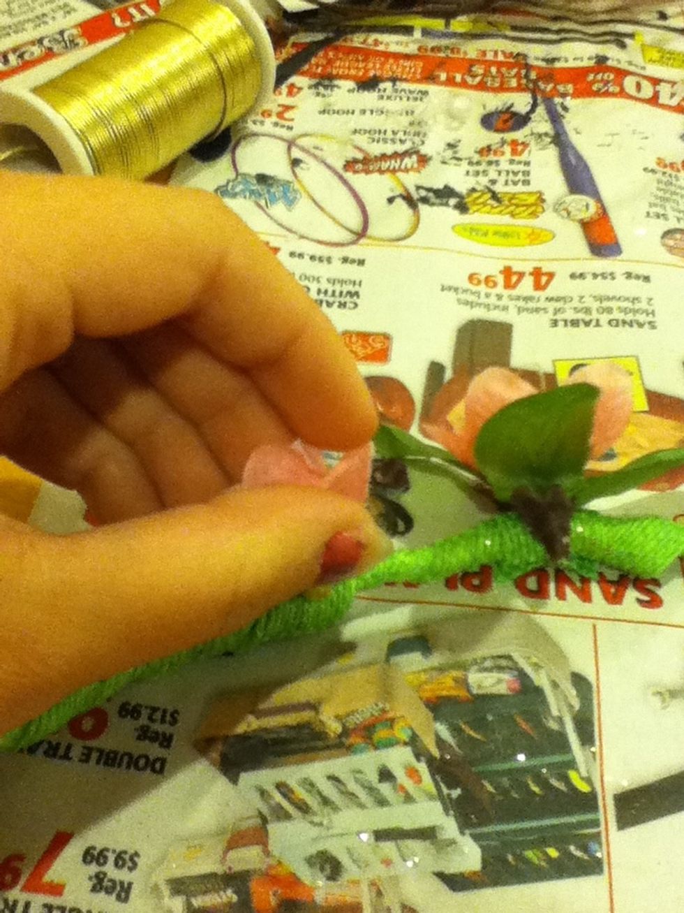 Put on as much flowers as you want