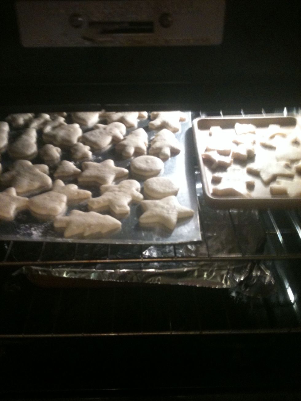 Put on baking sheets and bake for about 12 minutes