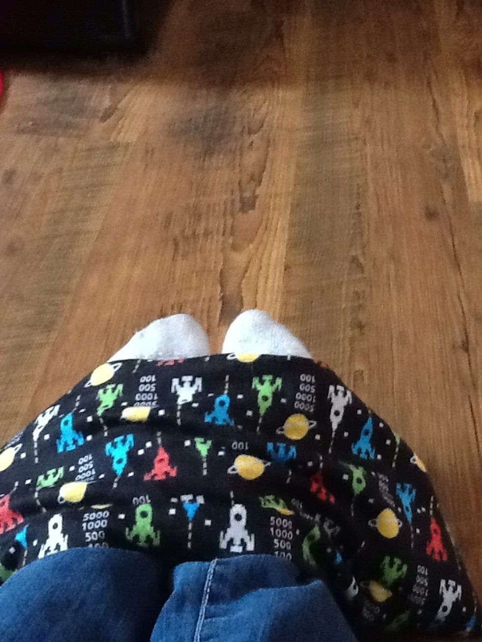 Put on sore feet! Or a sore back or neck!