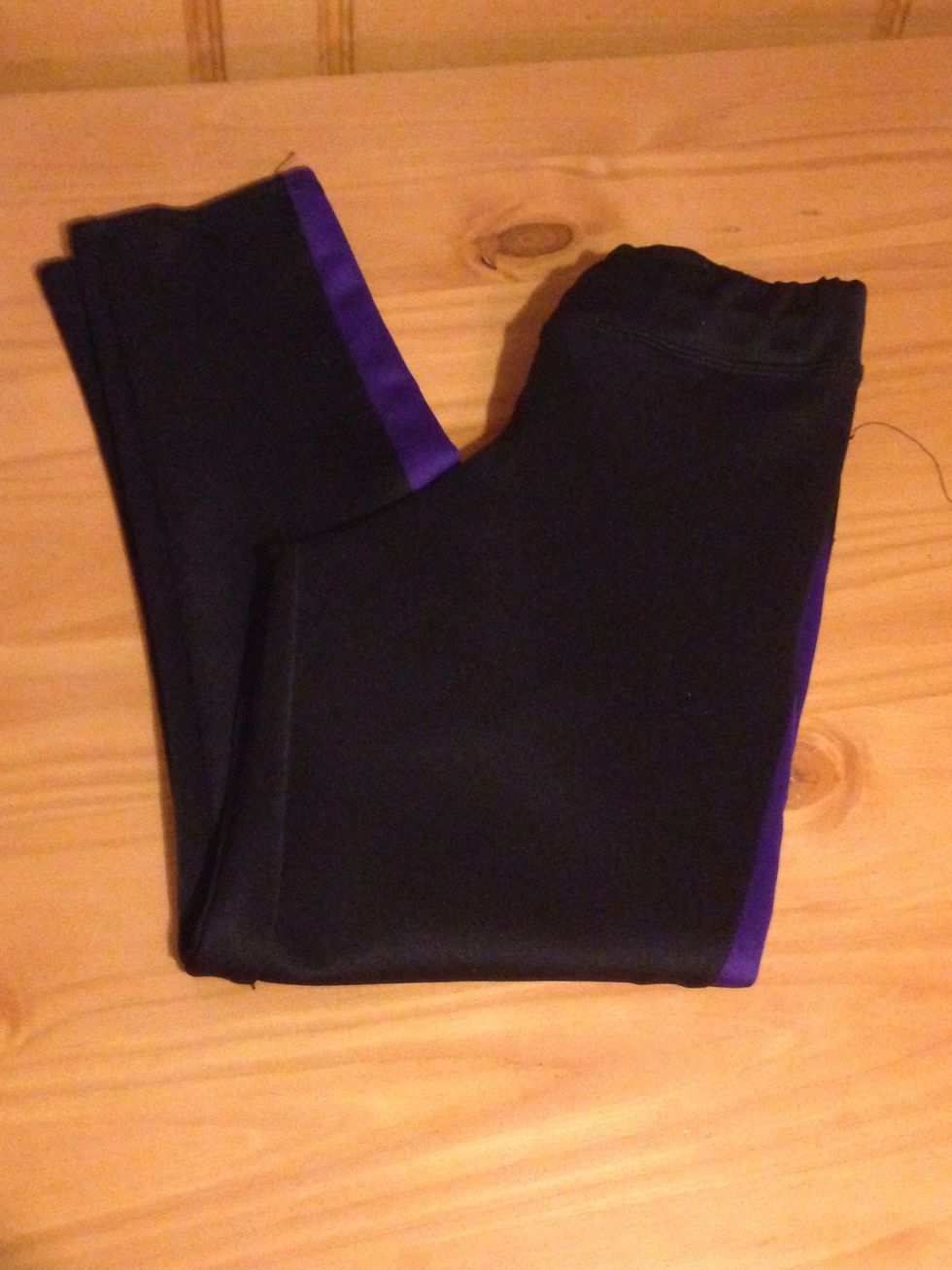 Put on your leggings (if necessary).