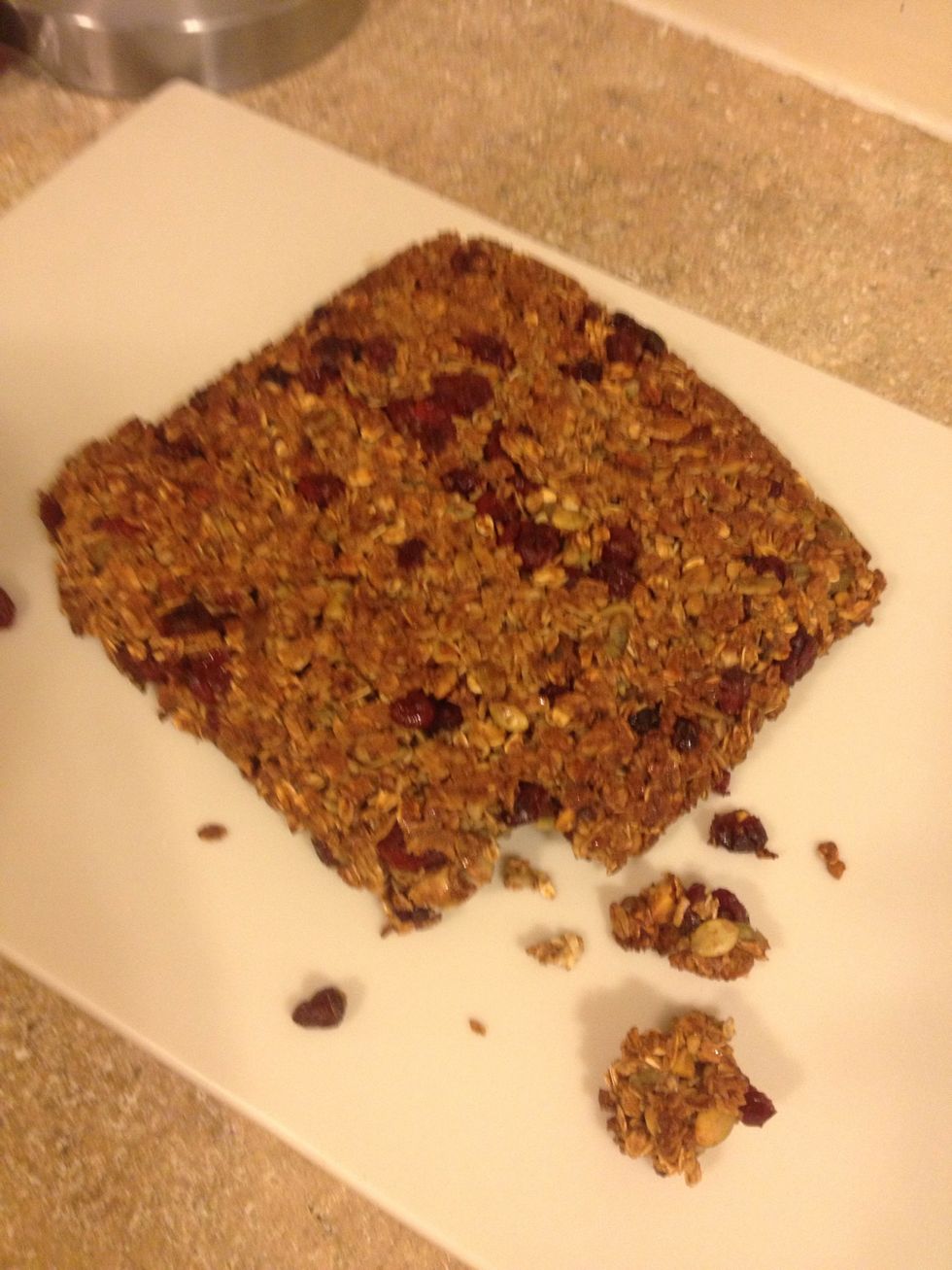 Put onto cutting board