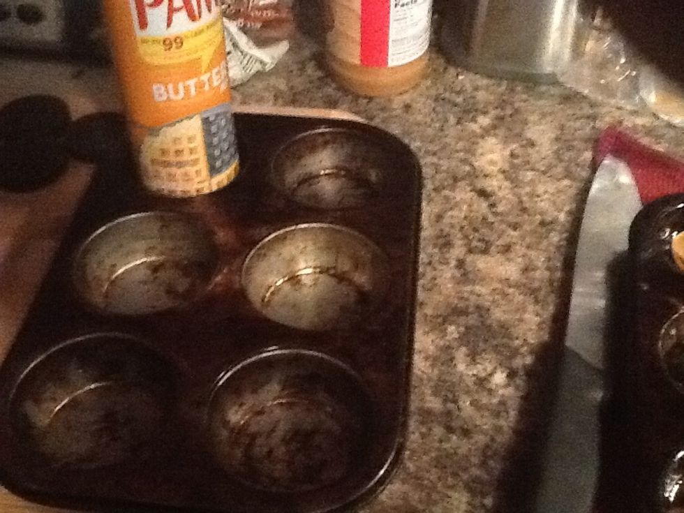 Put Pam or non stick spray on your cupcake pan thing \ud83d\ude0b