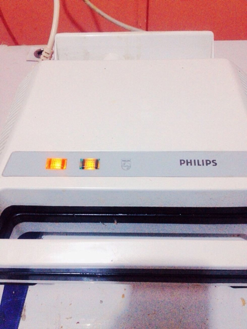 Put sandwich out when timer stops